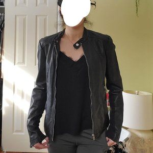 Express leather jacket
